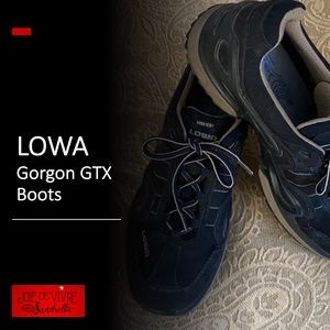 LOWA Gorgon GTX Low-Cut Hiking Boots - Black